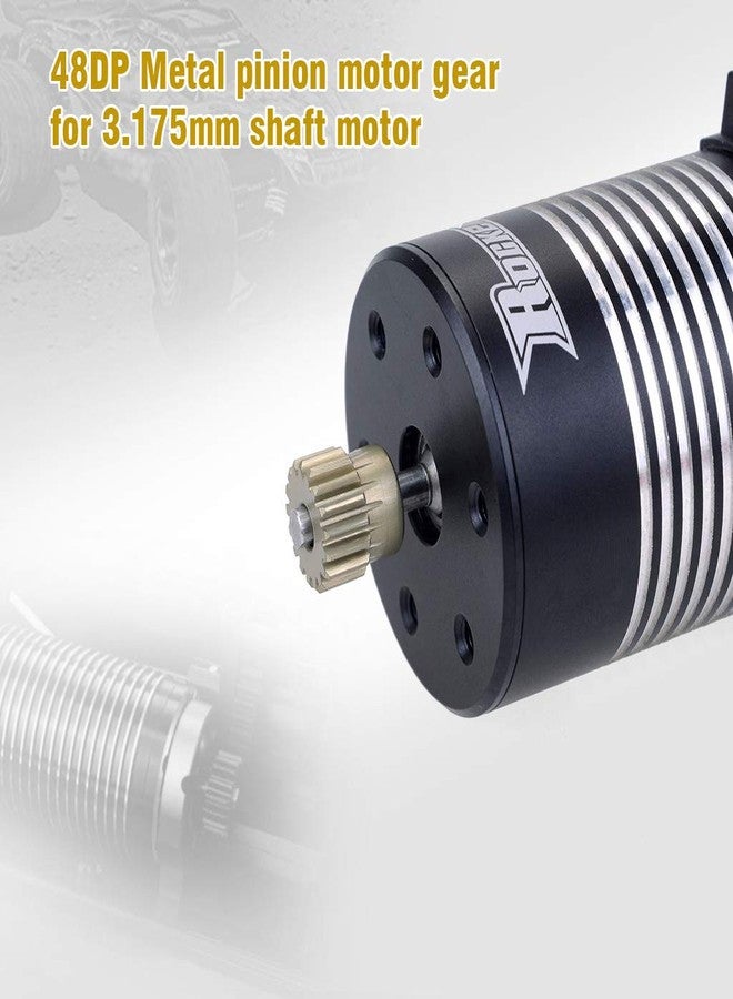 Globact 48DP 3.175mm 16T 17T 18T 19T 20T Pinion Motor Gear for 1/10 RC Car Brushed Brushless Motor - Image 3